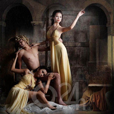 Vĩnh Thụy và Mạnh Tuấn nude cổ điển với các giai nhân - VIETMEDIA